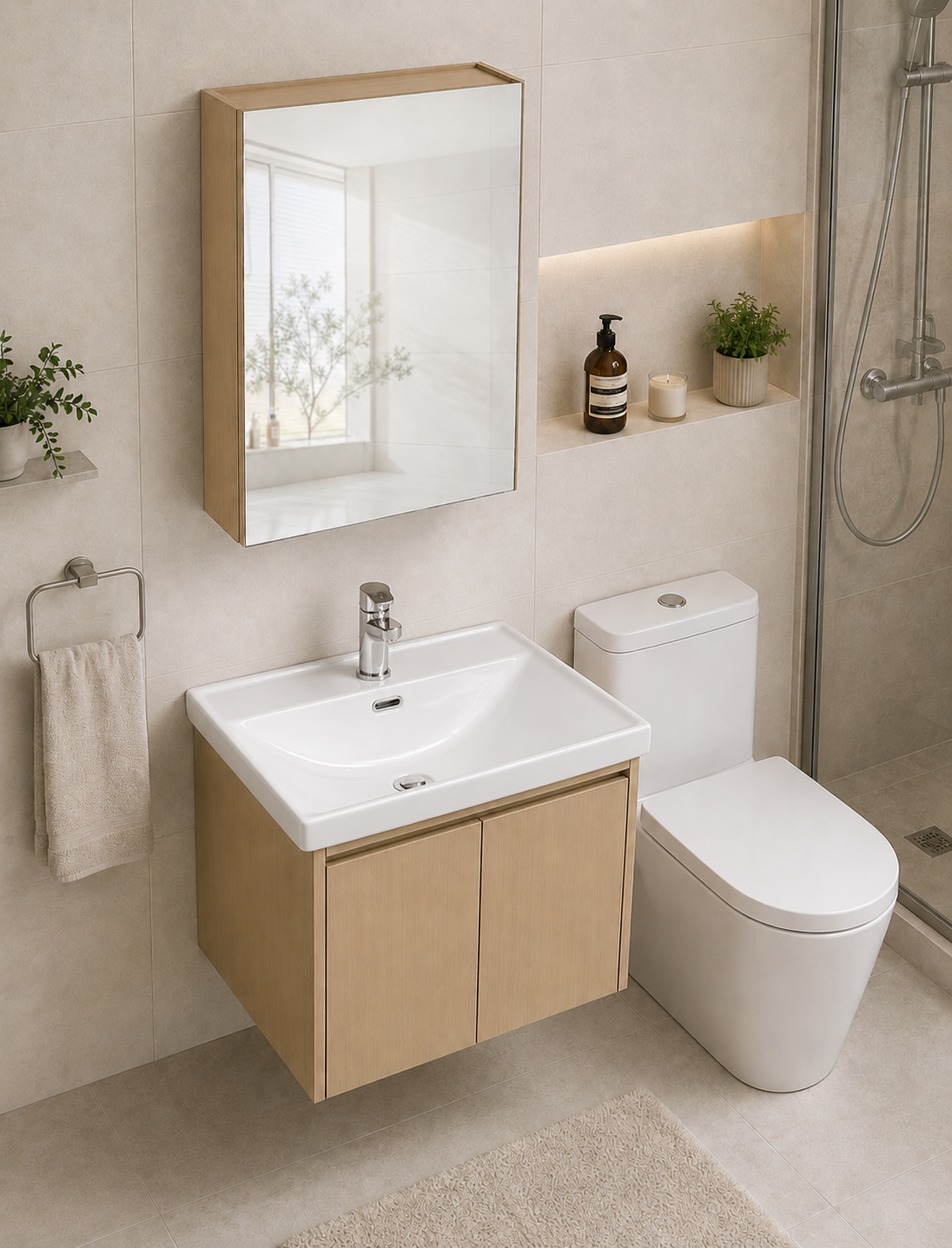 600mm PVC Vanity Cabinet EBC-6047