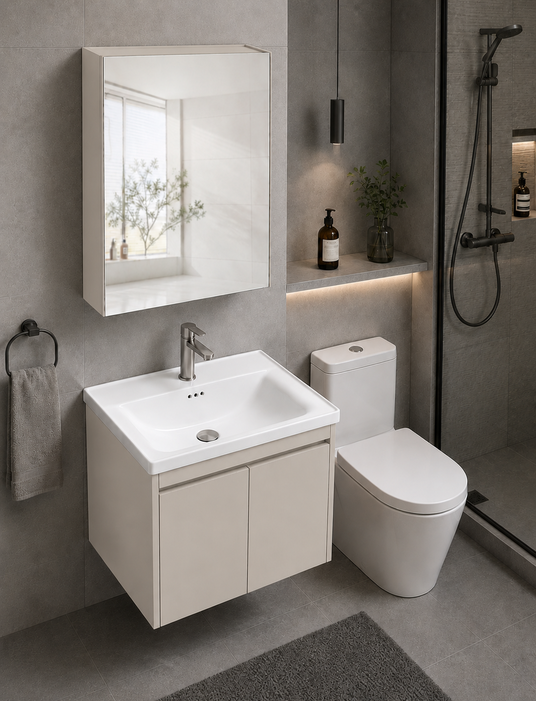 500mm PVC Vanity Cabinet EBC-5040