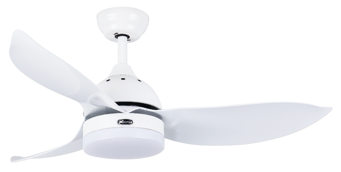 Bestar Raptor Ceiling Fan Matt White Color