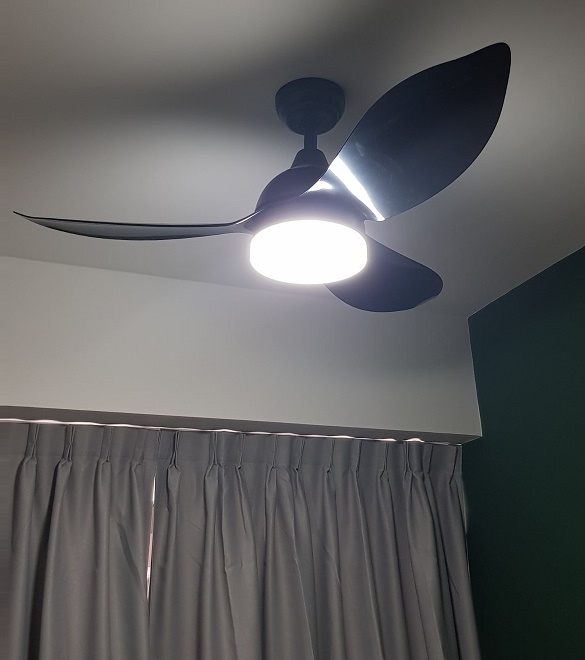 BESTAR Ceiling Fan Raptor 38 Inch With LED Light