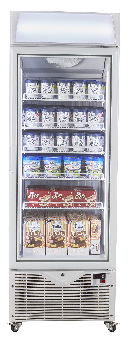 KADEKA Upright Showcase Freezer KSF-450W - 430 Litres