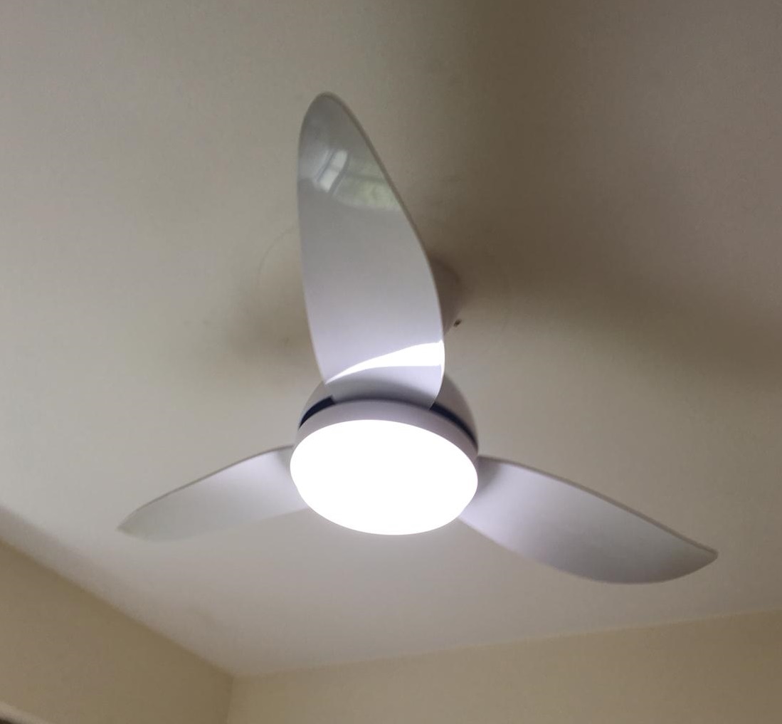 FANCO B-Star DC Motor Ceiling Fan With LED Light - 46 Inch