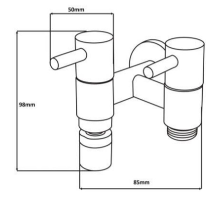 BOSHSINI 2 Ways Tap BS-21