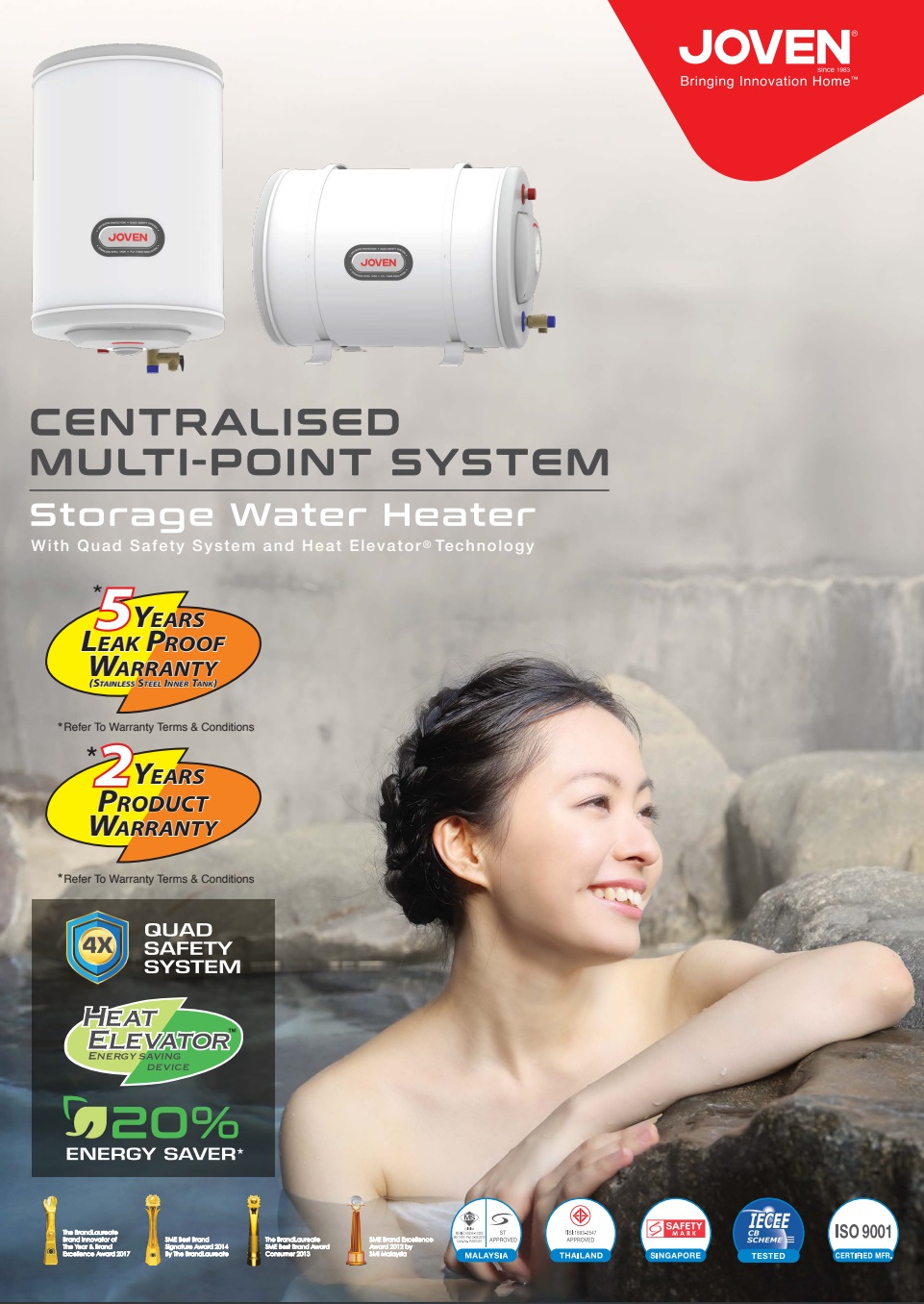 JOVEN JSH 35 Storage Water Heater - 35 Litre