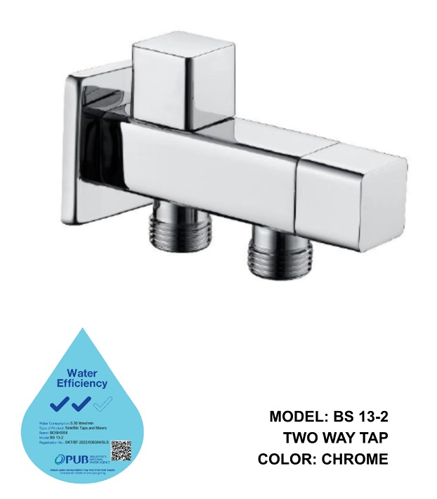 BOSHSINI 2 Ways Tap BS-13-2 Chrome