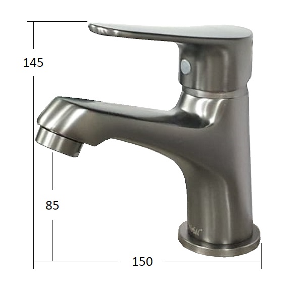 NOBEL N-8065-CP Cold Basin Tap In Chrome