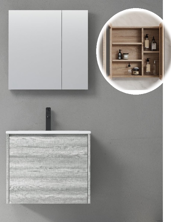 600mm PVC Vanity Cabinet With Drawer D6203