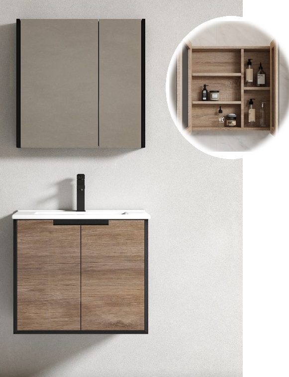 600mm PVC Vanity Cabinet Set D6105