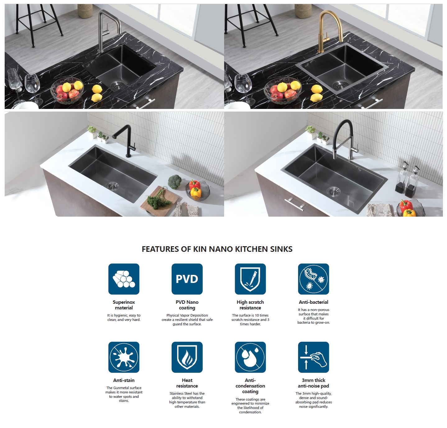 Kitchen Sink Bundle Offer - Gun Metal Series