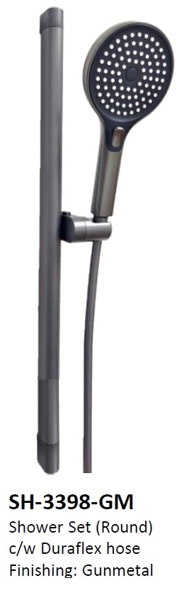 NOBEL Bathroom Shower Set SH-3398-GM