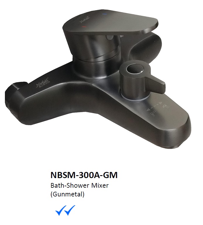 NOBEL Bathroom Bath Mixer NBSM-300A-GM