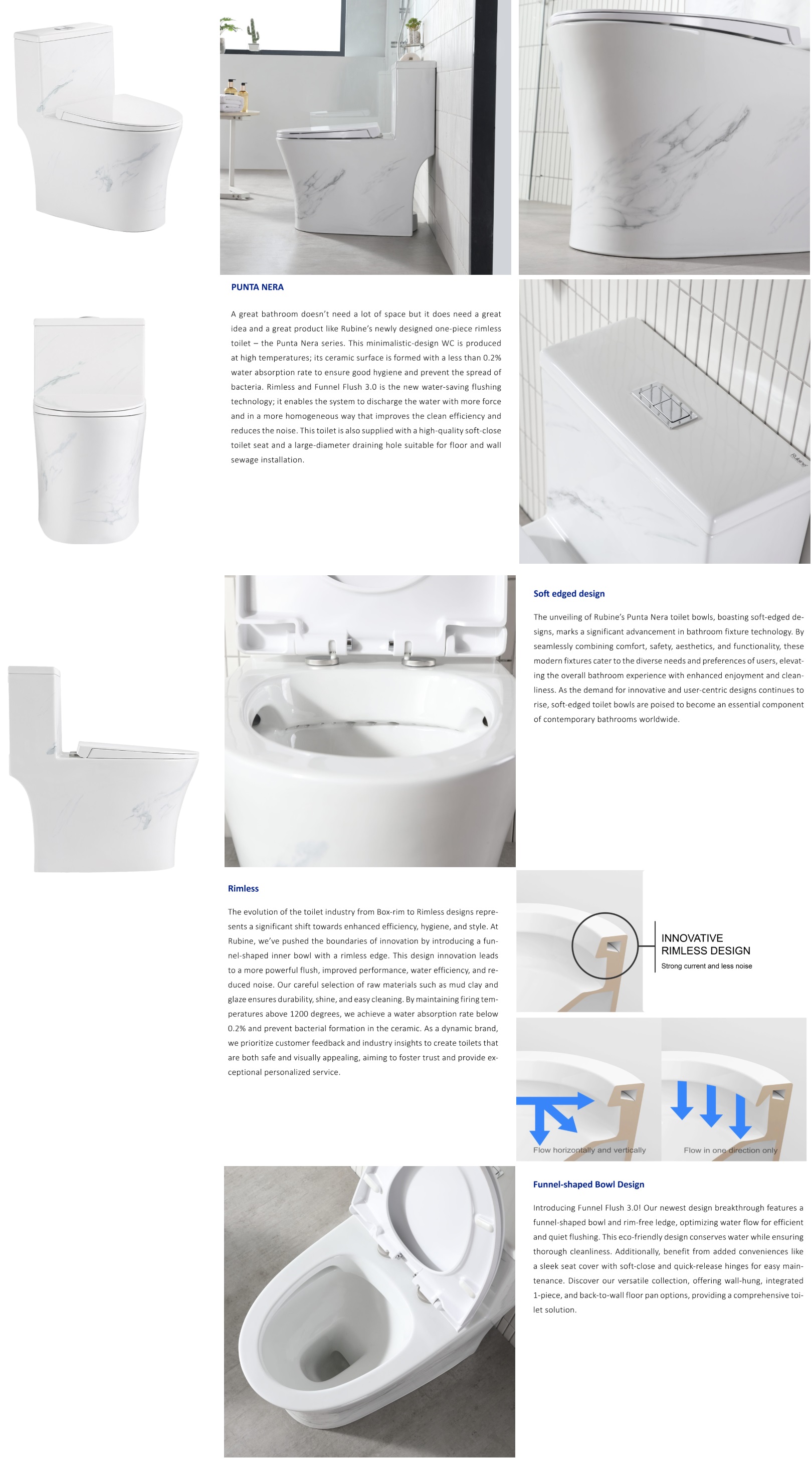 RUBINE Toilet Bowl PN-105