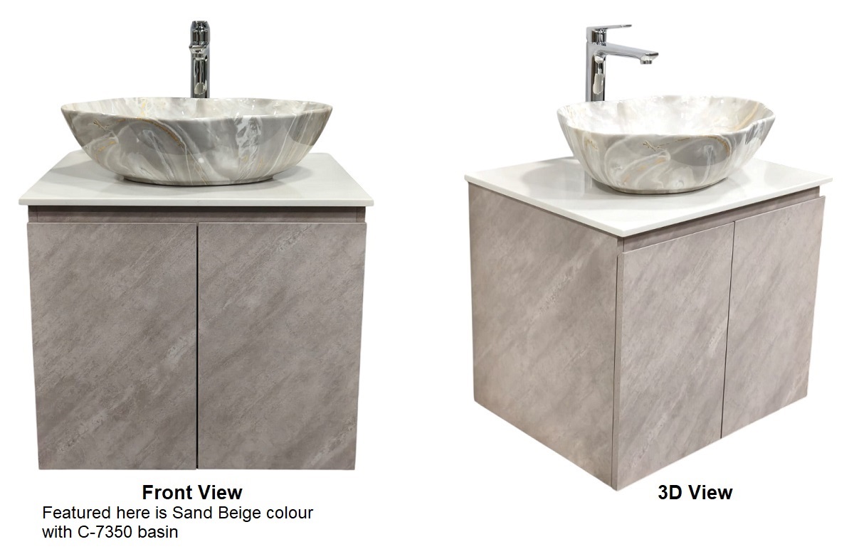 600mm PVC Vanity Cabinet PBC-6047C