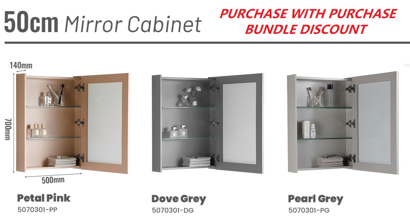 600mm PVC Vanity Cabinet CURVO P6048121