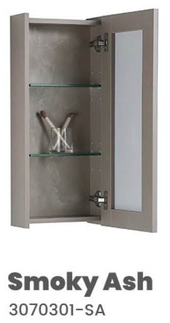 300mm PVC Mirror Cabinet 3070301