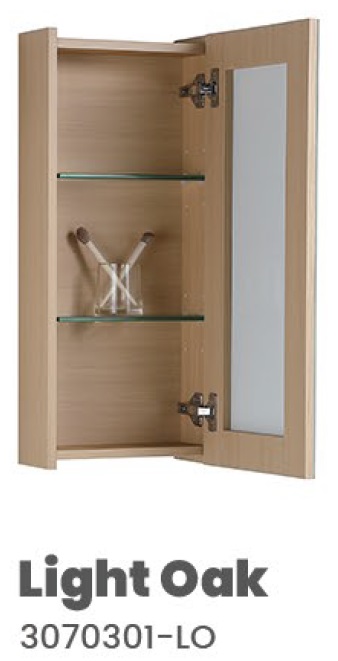 300mm PVC Mirror Cabinet 3070301