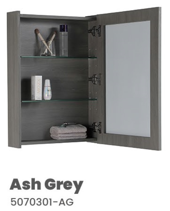500mm PVC Mirror Cabinet 5070301