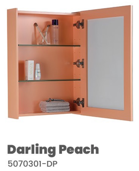 500mm PVC Mirror Cabinet 5070301