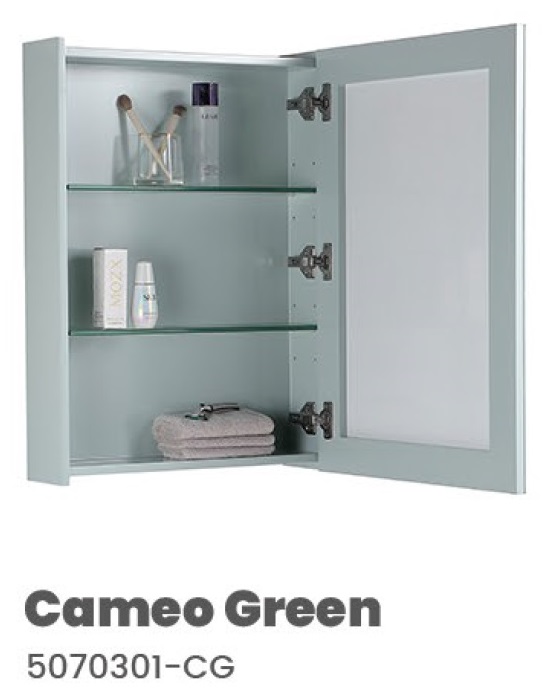 500mm PVC Mirror Cabinet 5070301