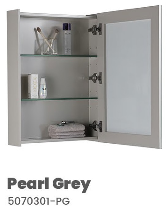 500mm PVC Mirror Cabinet 5070301