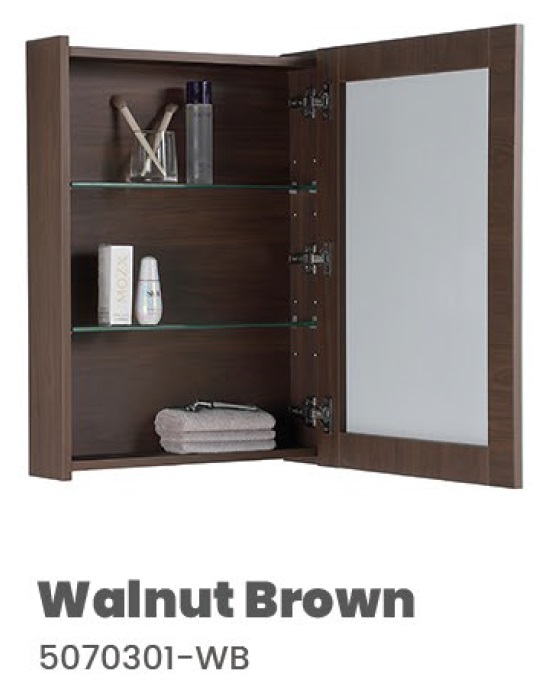 500mm PVC Mirror Cabinet 5070301