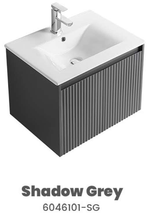 600mm PVC Vanity Cabinet COVE 6046101