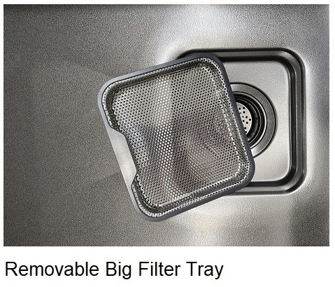 680mm Stainless Steel Kitchen Sink KS-6845LN SS