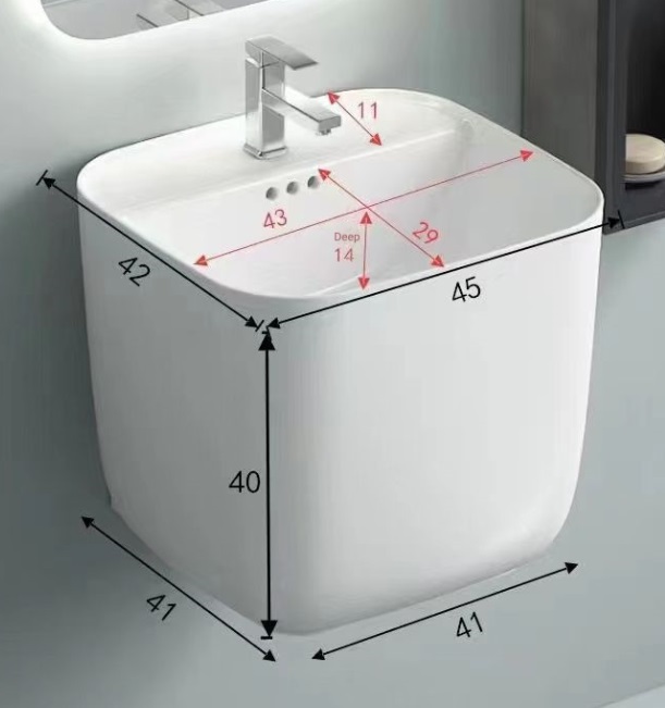AALTO Wall Hung Wash Basin 8201