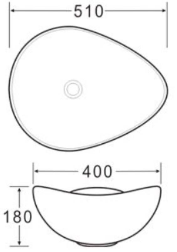 AALTO Counter Top Wash Basin K554
