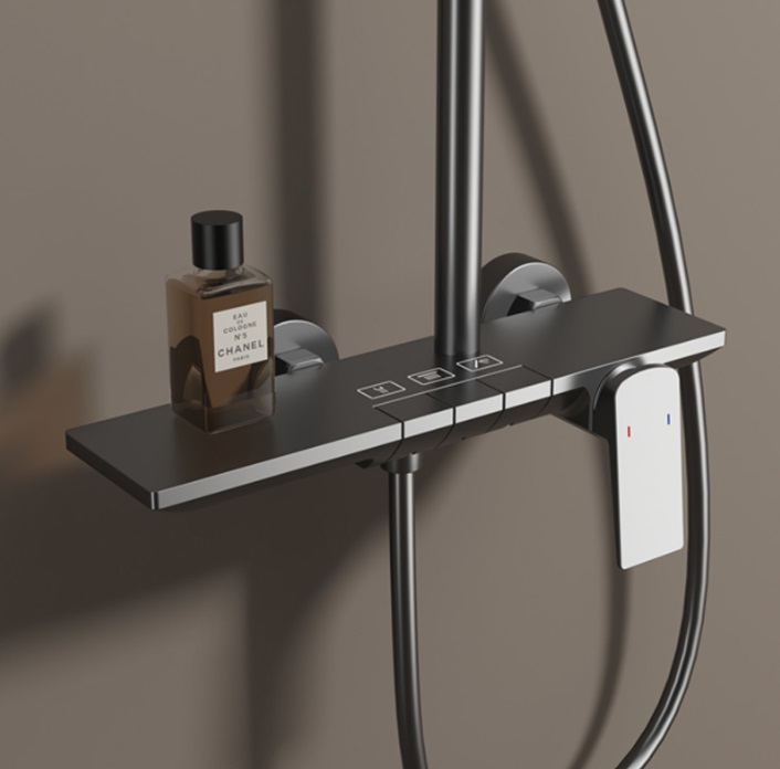 "Piano" Design Bath Mixer